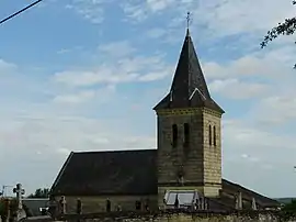 The church in Tourtenay