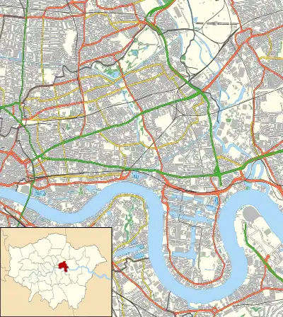 Mile End Hospital is located in London Borough of Tower Hamlets