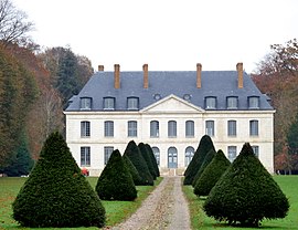 The chateau of Trébons in Grainville-Ymauville