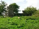 Castle ruins from the east