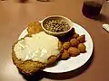 Image 25Chicken fried steak, corn nuggets, purple hull peas (from Culture of Arkansas)