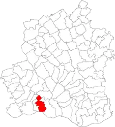 Location in Teleorman County