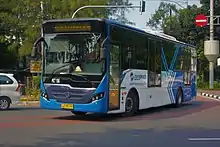 TransJakarta Mercedes-Benz OH 1626 NG with Laksana CItyline2