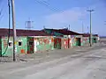 Abandoned building, showing its age