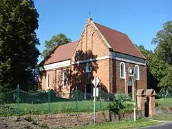 Church of Saints Peter and Paul. Built in the second half of the 14th century.