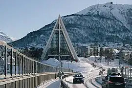 View from the Tromsø Bridge