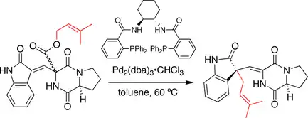 Trost spirotryprostatin B synthesis