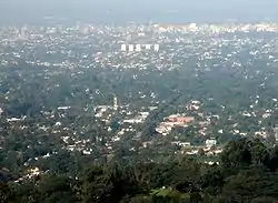 Aerial view of Yerba Buena.