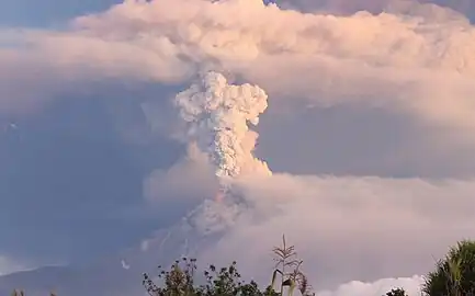 Tungurahua eruptionFebruary 1, 2014