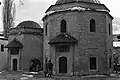 The türbe of the Croatian Ottoman general Murat-beg Tardić next to the mausoleum of Gazi Husrev-beg in Sarajevo.