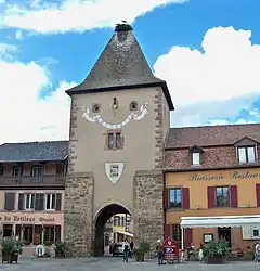 Entrance to Turckheim through the Porte de France