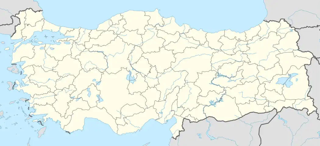 Çaltı is located in Turkey