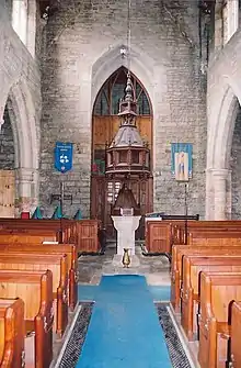 The Font in St. Nicholas, Tuxford