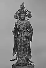 One of the 28 Sanjusangen-do temple deities, Taishakuten (帝釈天)