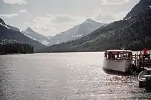 Sinopah Boat at Two Medicine Lake in 2019