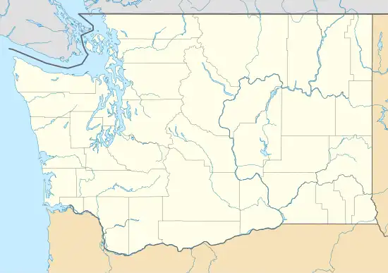 Swamp–Meadow Cabin (west) is located in Washington (state)