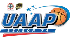 74th Season logo