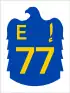 E 77 shield}}