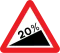 Steep ascent