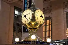 Central Main Concourse clock