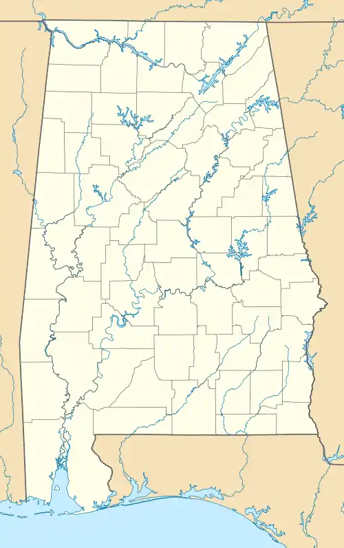 Oaklawn (Huntsville, Alabama) is located in Alabama