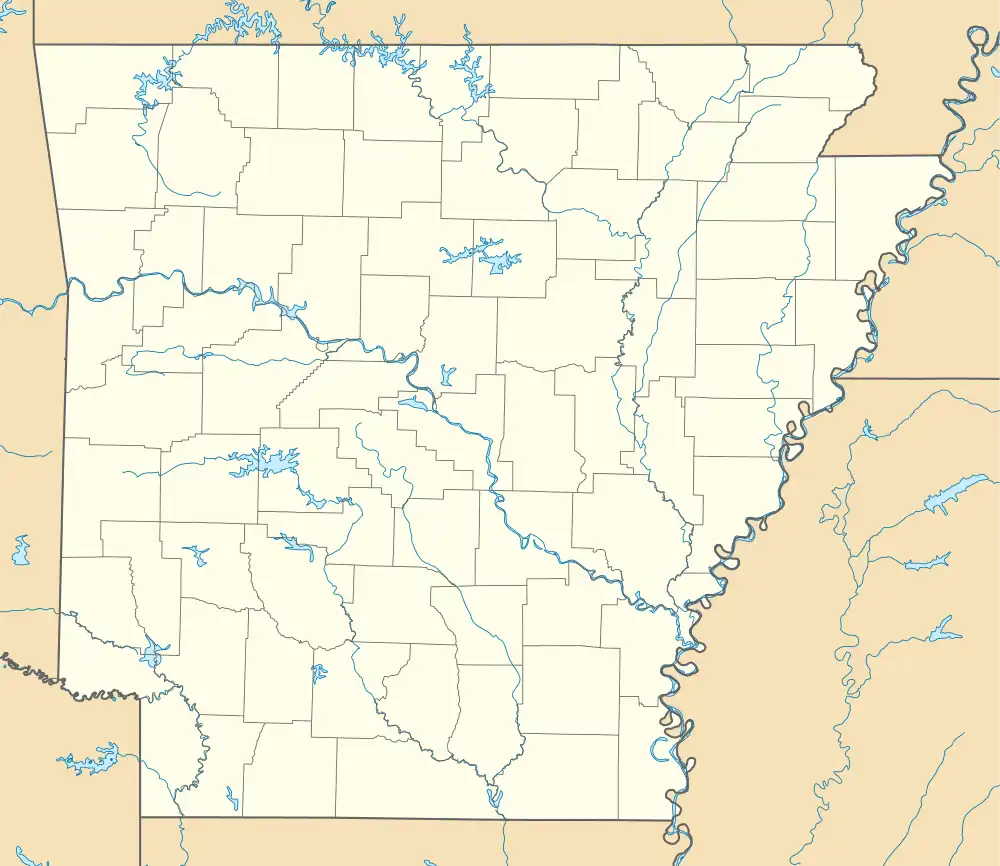 Kingston is located in Arkansas