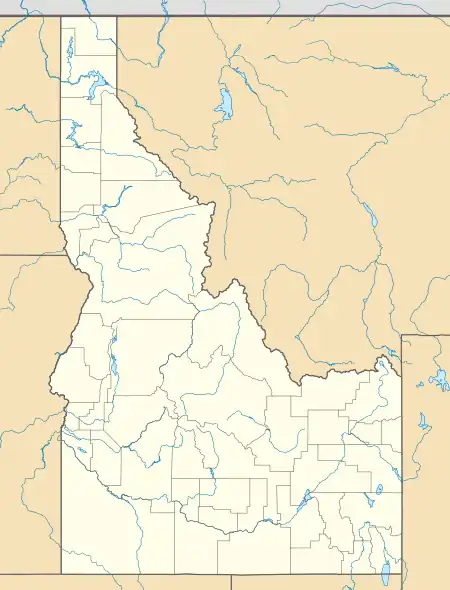 Claytonia, Idaho is located in Idaho