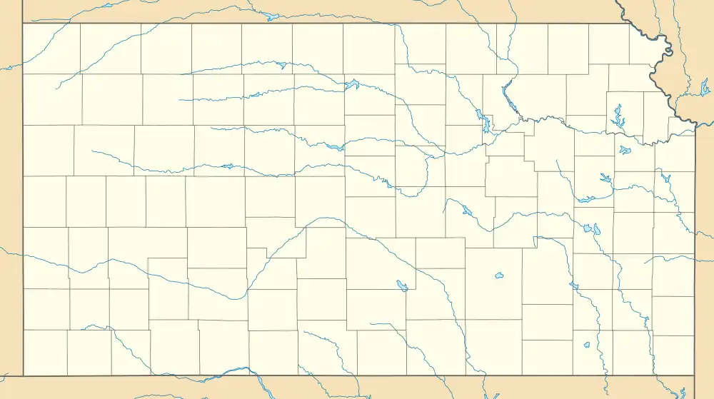 1867 Manhattan, Kansas earthquake is located in Kansas