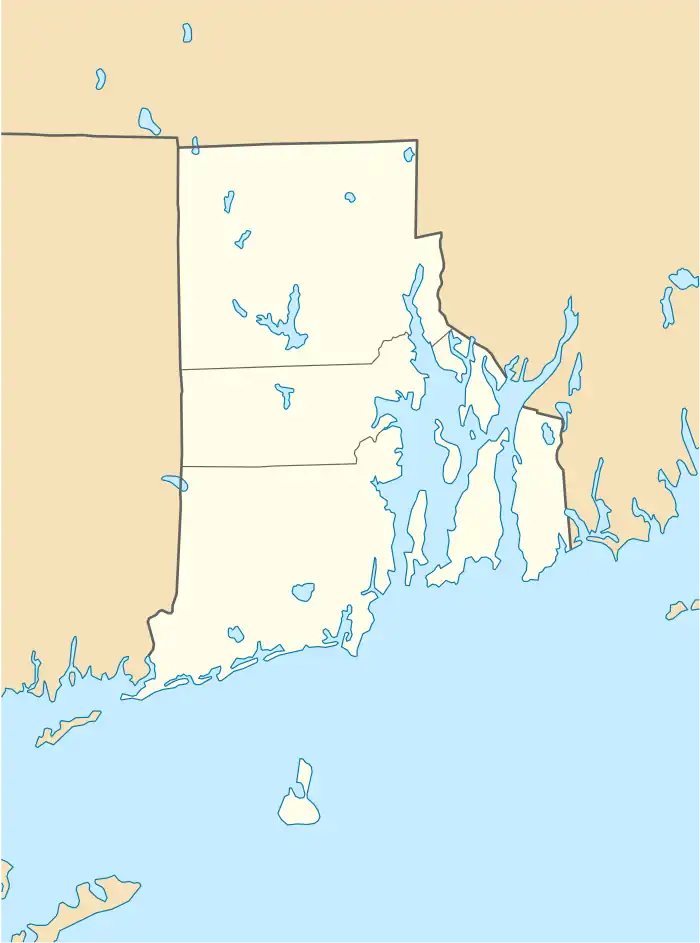 Manton–Hunt–Farnum Farm is located in Rhode Island