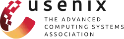 "USENIX" in red with subtitle "The Advanced Computing Systems Association" in gray