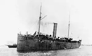 USS Badger in 1898