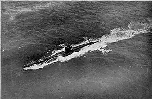 USS S-17 underway