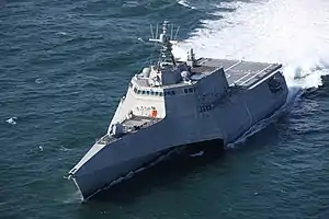 USS Tulsa (LCS-16), an Independence-class littoral combat ship