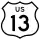 U.S. Route 13 Bypass marker