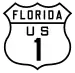 US 1 route marker