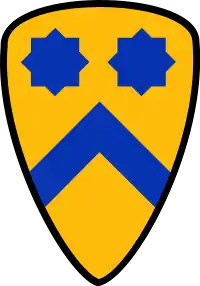 2nd Cavalry Division shoulder sleeve insignia