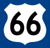 US 66 route marker