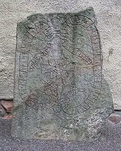 This stone is one of the Jarlabanke Runestones.