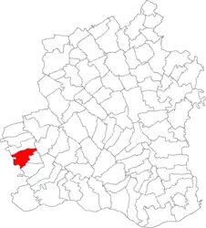 Location in Teleorman County