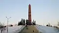 The Russian-Bashkir Friendship Monument in winter, 2011