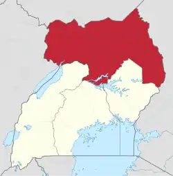 Northern Region, Uganda is located in Uganda