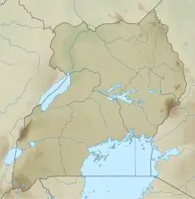 Location of Lake Albert in Uganda.##Location of Lake Albert in Democratic Republic of the Congo.