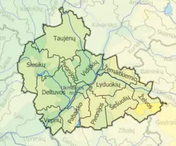 Map of municipality