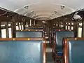 One of the passenger carriages of the Umgeni Steam Railway