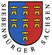 Historical coat of arms of the Transylvanian Saxons