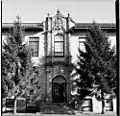 West side of Warren Loranger Architecture Building