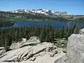 Deadwood Peak with Upper Blue Lake