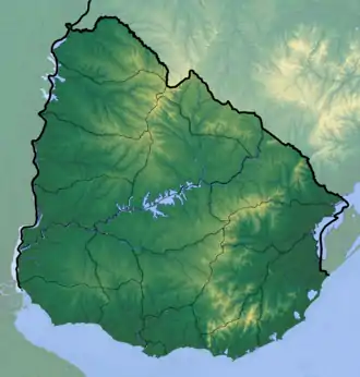 Pelotas Basin is located in Uruguay