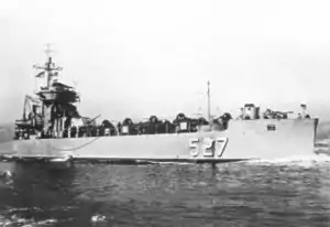 USS St Josephs River (LSMR-527)