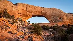 View of Wilson Arch